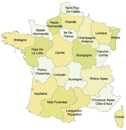 Carte de france