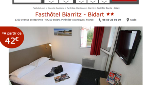 Fasthotel Biarritz - Bidart