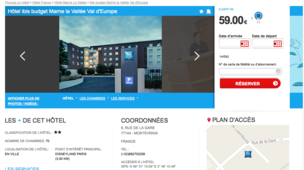ibis budget Marne la Vallée Val d'Europe