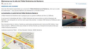 Hôtel Itineraires