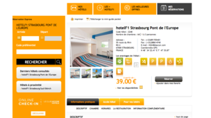 hotelF1 Strasbourg Pont de l'Europe