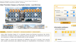 Première Classe La Rochelle Centre - Les Minimes