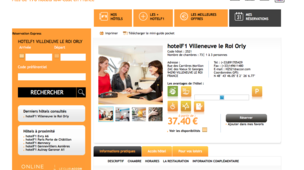 hotelF1 Villeneuve le Roi Orly
