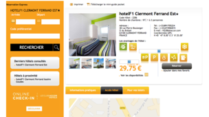 hotelF1 Clermont Ferrand Est