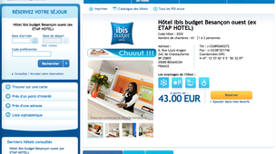 Ibis budget Besançon Ouest