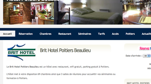 Brit Hotel Poitiers Beaulieu