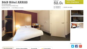 B&B Hôtel Arras