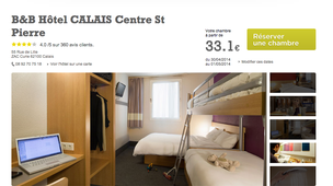 B&B Hôtel Calais Centre St Pierre