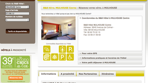 B&B Hôtel Mulhouse Centre