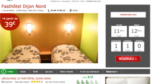 Fasthôtel Dijon Nord