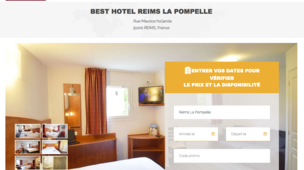 Best Hôtel Reims La Pompelle