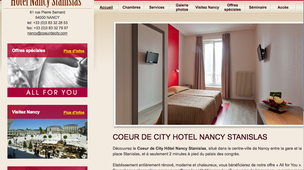 Coeur de City Hotel Nancy Stanislas