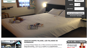 Hôtel Crocus Dieppe Falaise
