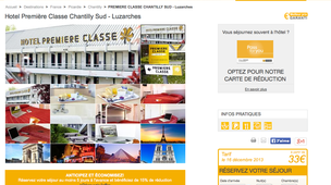 Première Classe Chantilly Sud - Luzarches