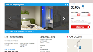 Hôtel ibis budget Ajaccio