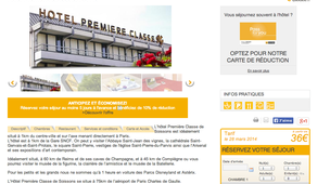 Hôtel Première Classe Soissons