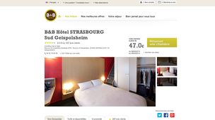 B&B Hôtel Strasbourg Sud