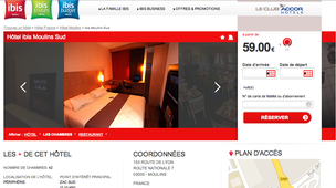 Hôtel ibis Moulins Sud