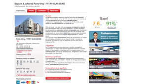 Séjours et Affaires Paris Vitry