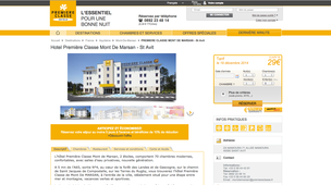 Hotel Première Classe Mont de Marsan St Avit 