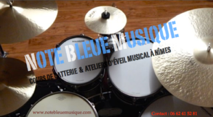 Note Bleue Musique - Cours de Batterie