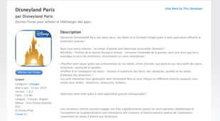 iTunes - Application Disneyland Paris