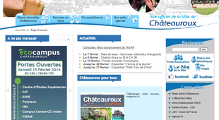 Site officiel de la ville de Châteauroux
