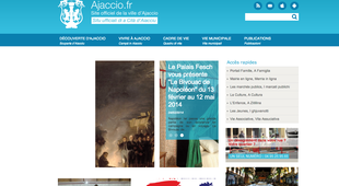 Site officiel de la ville d'Ajaccio