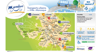 Transports à Manosque