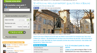 Sélection d'hôtels au meilleur prix à Beaune