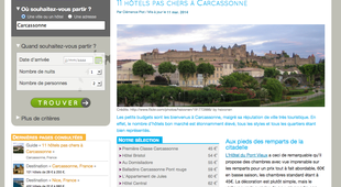11 hôtels pas chers à Carcassonne
