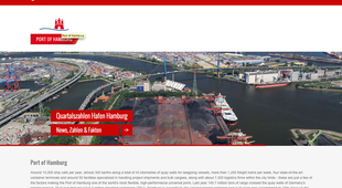 Site du port d'Hambourg