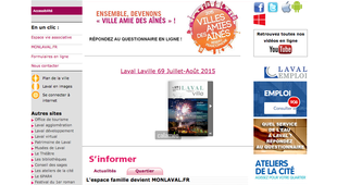 Site Officiel de la ville de Laval
