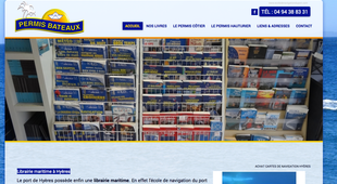 Librairie maritime à Hyères