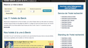 Hôtels Berck sur Mer
