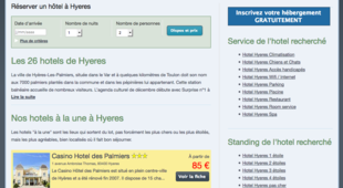 Hôtels de Hyères
