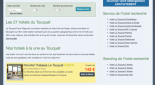 Hotelletouquet.net - Réservez votre hôtel facilement