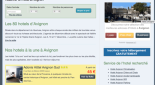 Tous les hôtels en Avignon