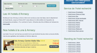 Hôtels à Annecy à partir de 38 €