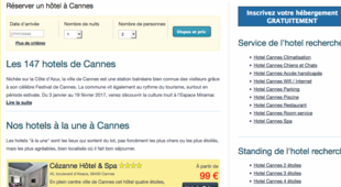 Votre hôtel à Cannes