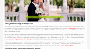 Photographe mariage Montpellier